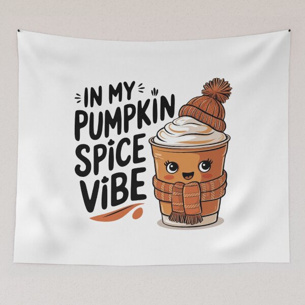Item preview, In my Pumpkin Spice Vibe designed and sold by Merch-Kitsune.