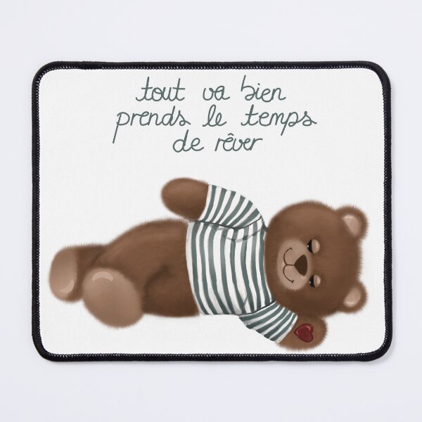 Item preview, Bear in a sailor shirt lying peacefully designed and sold by Lizzart-crea.