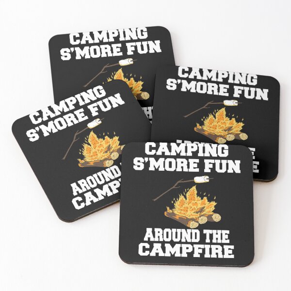 Item preview, Happy Camper Funny Camping S'more Fun Around The Campfire designed and sold by fantasticdesign.