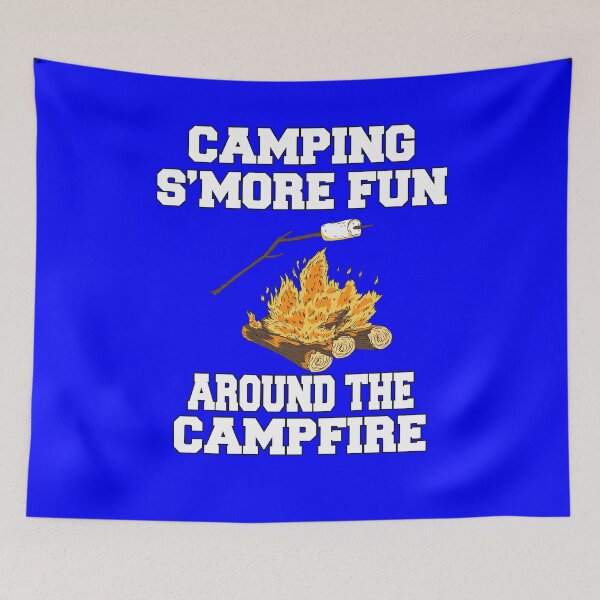 Item preview, Happy Camper Funny Camping S'more Fun Around The Campfire designed and sold by fantasticdesign.
