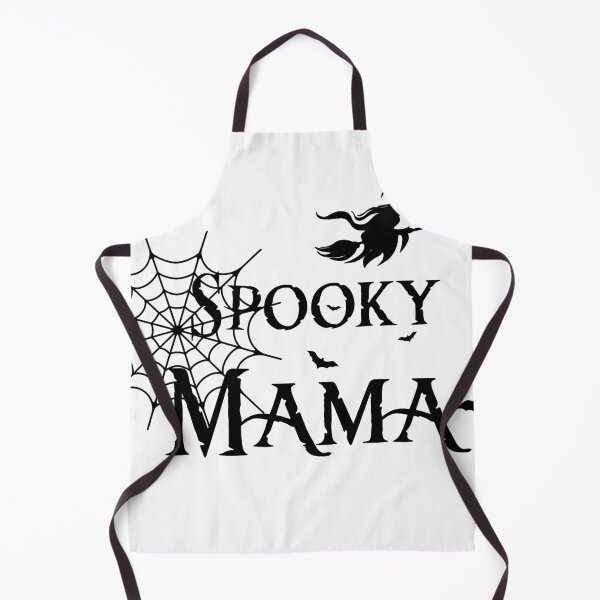 Item preview, Spooky Mama Halloween Witch with Cobwebs and Bats designed and sold by bdberto12.