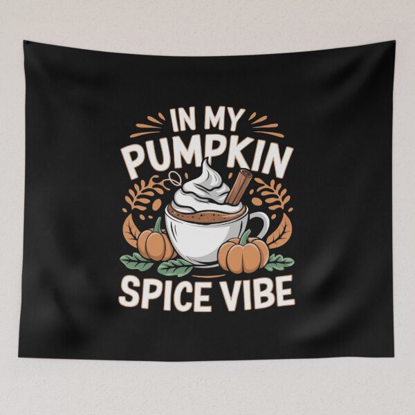 Item preview, In my Pumpkin Spice Vibe designed and sold by Merch-Kitsune.