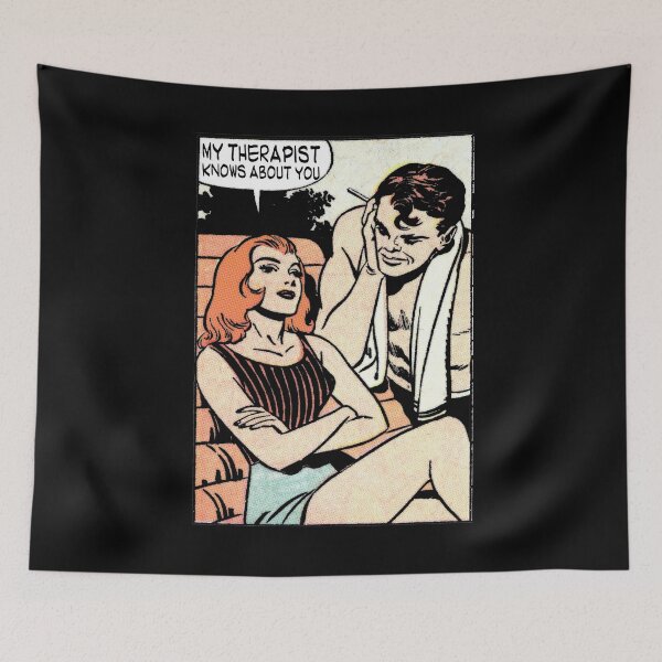 Item preview, My therapist knows about you designed and sold by remerasnerdas.