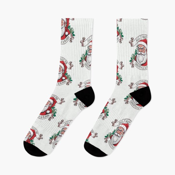 Item preview, Grumpy Santa Says, "All I Want for Christmas is Sleep!" designed and sold by ORuaircDesigns.