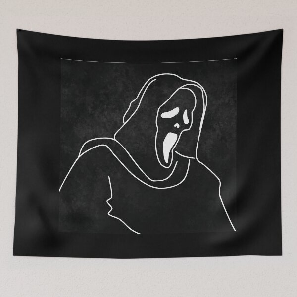 Item preview, Ghostface Lurking in the Shadows: Halloween Terror designed and sold by BlackSirenSociety.
