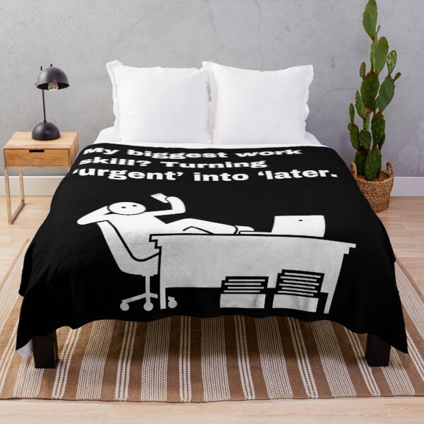 Item preview, Turning Urgent into Later – Procrastination Expert Design designed and sold by Creastore.