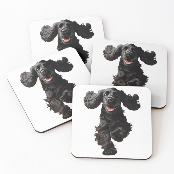 Item preview, Black Cocker Spaniel designed and sold by HappyDogPark.