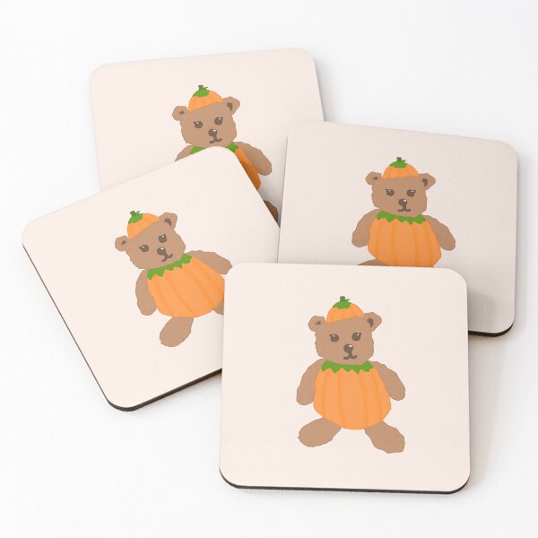 Item preview, Pumpkin Teddy Bear designed and sold by coastal collective.