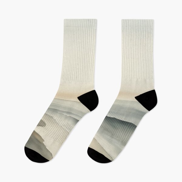 Item preview, Tranquil Evening Shoreline | Serene Beach Landscape designed and sold by solynneart.