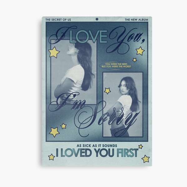 グレイシーエイブラムス - I Love You, I’m Sorry ポスター Gracie Abrams I Love You I'm Sorry