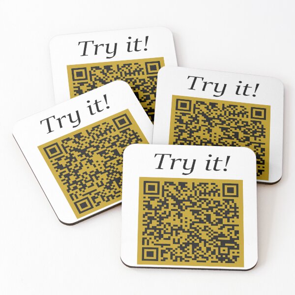 Item preview, Try It qr code designed and sold by jPrintee.