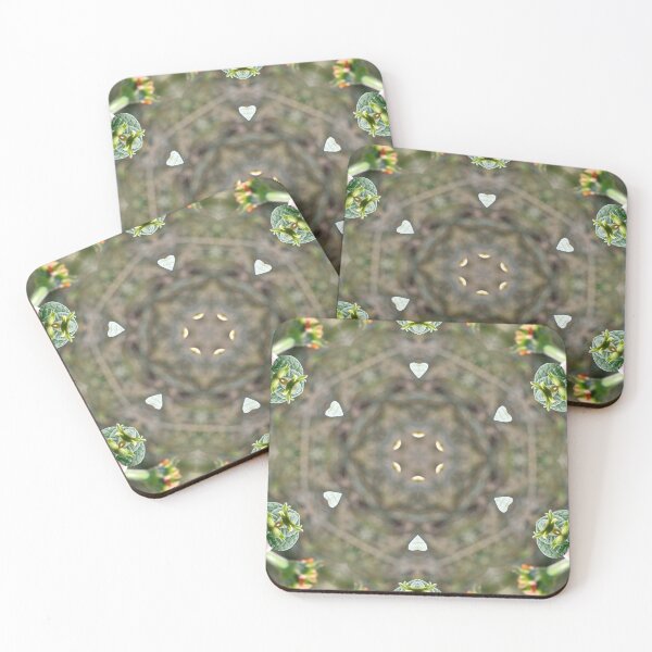 Item preview, Green and yellow (kaleidoscoped photo) designed and sold by McFleur's Lens.