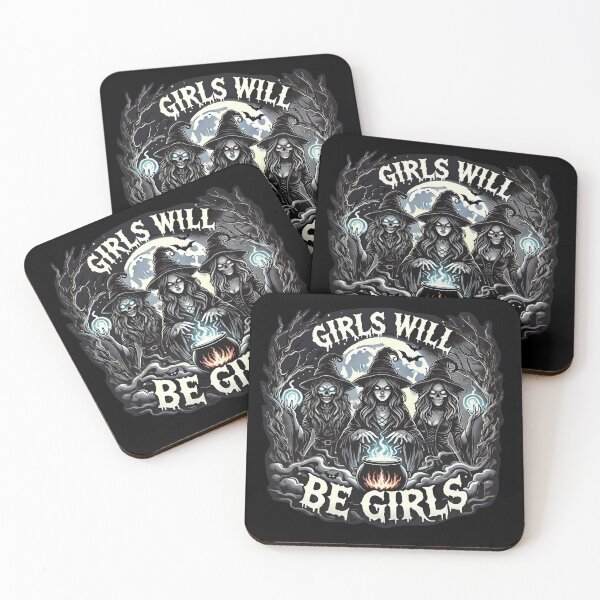 Item preview, Girls Will Be Girls - Sisters of the Cauldron: Witchy Girls Unite designed and sold by hitechmom.
