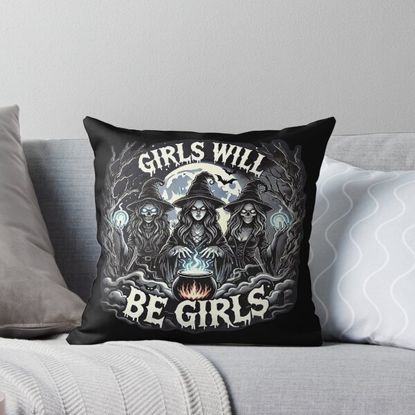 Item preview, Girls Will Be Girls - Sisters of the Cauldron: Witchy Girls Unite designed and sold by hitechmom.