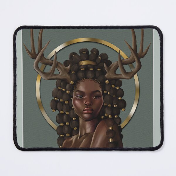 Item preview, Antler Portrait designed and sold by TeaAragonArt.