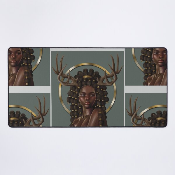 Item preview, Antler Portrait  designed and sold by TeaAragonArt.