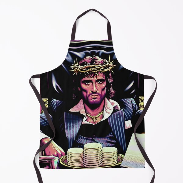 Item preview, 80s Miami-Aesthetic, Scarface-Inspired Jesus  designed and sold by jay-cack.