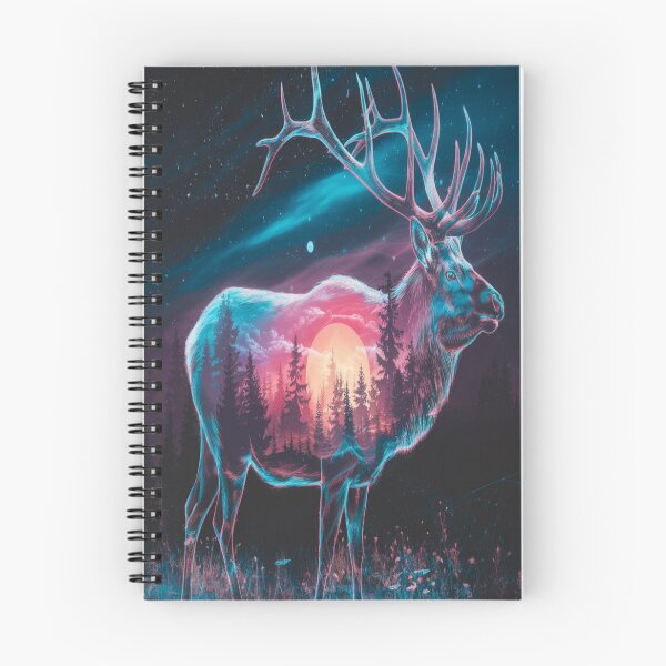Item preview, A hyperealistic double exposure of a elk designed and sold by Adarsh03.