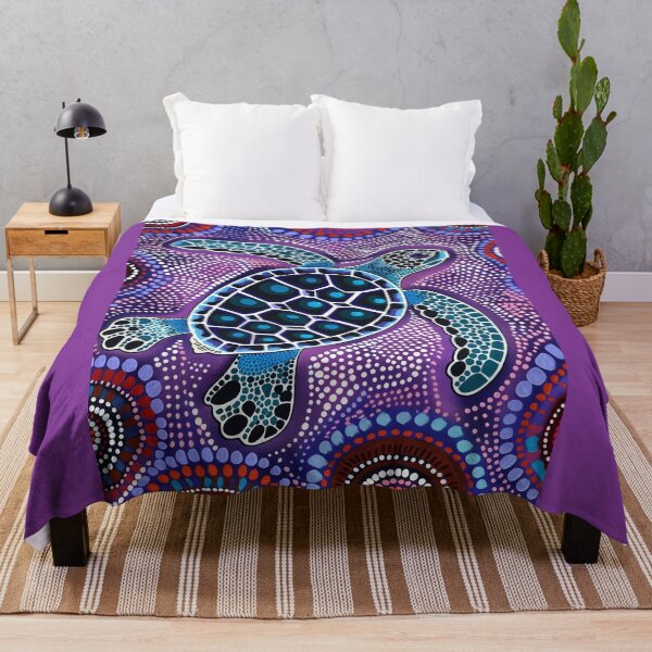 Item preview, Aboriginal Art Sea Turtle designed and sold by Nola Lee Kelsey.