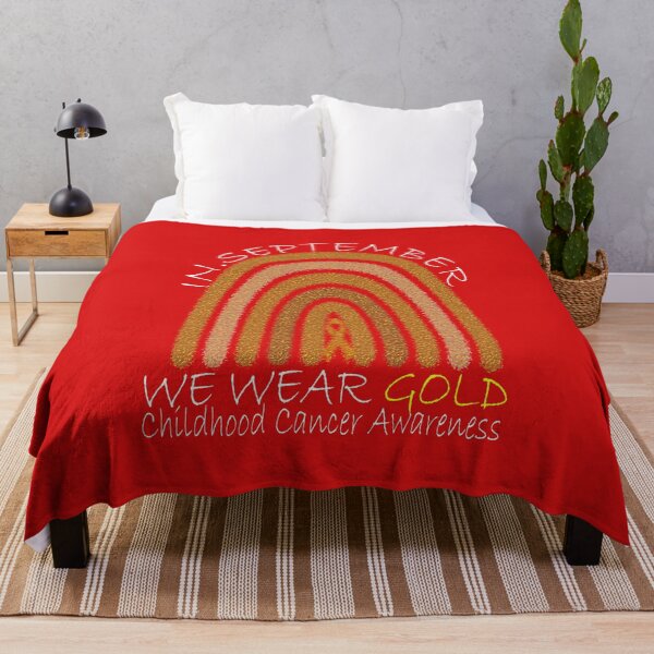 Item preview, Childhood Cancer Awareness Shirt - Gold Ribbon Support Tee for Pediatric Cancer designed and sold by TrebdoraCrafts.