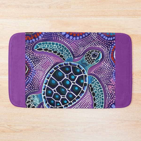 Item preview, Aboriginal Art Sea Turtle designed and sold by Nola Lee Kelsey.