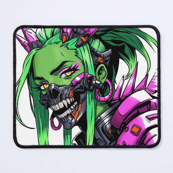 Item preview, zombie mecha girl T designed and sold by XMart001.