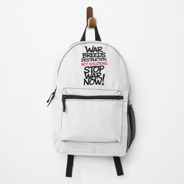 Item preview, Anti-War - "War Breeds Destruction, Not Solutions" - STOP ANY WAR NOW! designed and sold by paulo silveira.