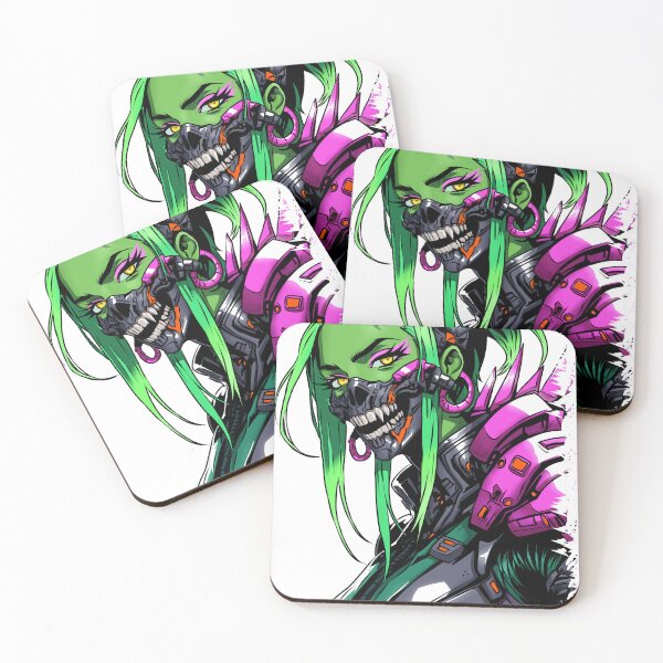 Item preview, zombie mecha girl T designed and sold by XMart001.