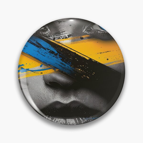 Item preview, Eyes of Blue - Stripes of Power designed and sold by Meyham-Designs.