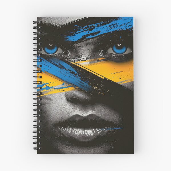 Item preview, Eyes of Blue - Stripes of Power designed and sold by Meyham-Designs.