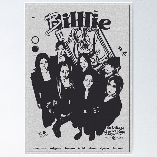 Billlie Posters for Sale | Redbubble