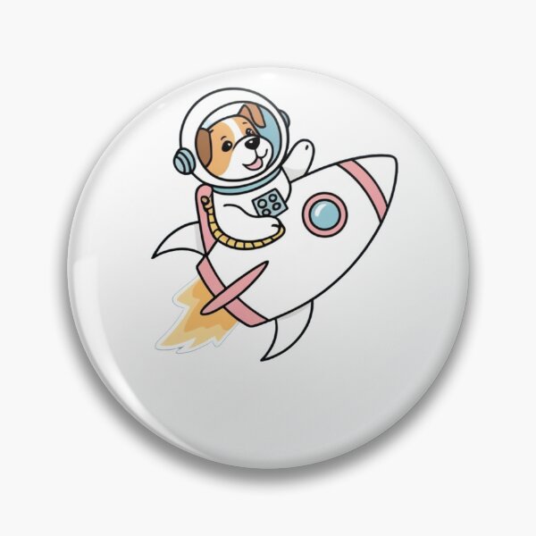 Item preview, "Astronaut Dog: Space Adventures with Paws" designed and sold by Designsmaxi.