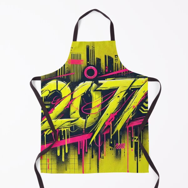 Artikelvorschau, Neon-Graffiti | Auffälliges, von „2077“ inspiriertes Design entworfen und verkauft von NSB-Design.