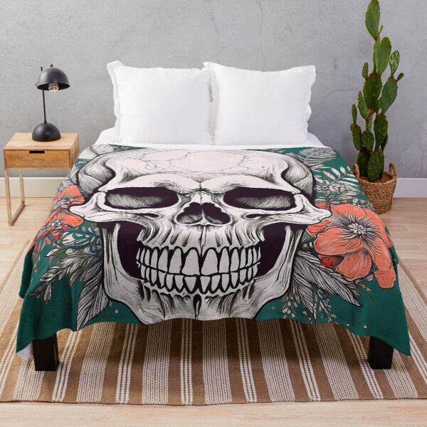 Item preview, Beauty in Decay: Skull and Roses designed and sold by CharlieMakes.