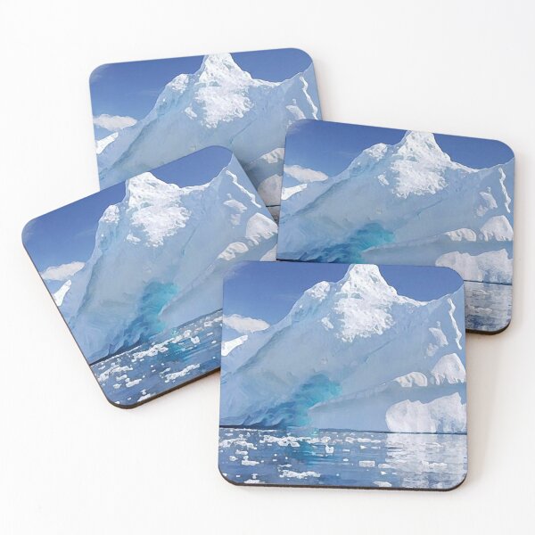 Item preview, iceberg sea ice pole arctic mountains and snow designed and sold by AA-designstore.