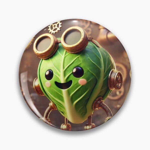 Item preview, Steampunk Brussel Sprout designed and sold by Sillytoe.
