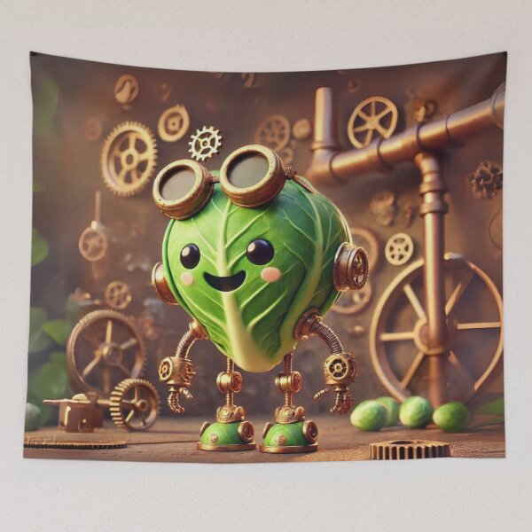 Item preview, Steampunk Brussel Sprout designed and sold by Sillytoe.