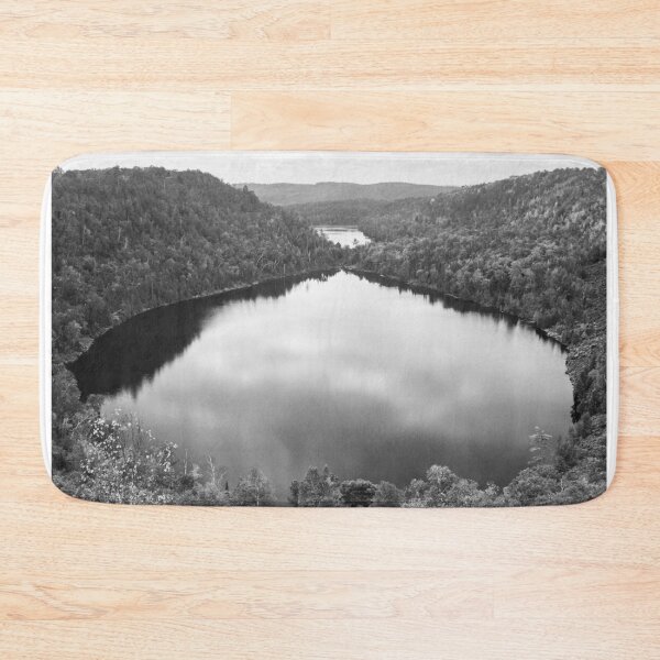 Item preview, Copy of Bean and Bear Lakes | Minnesota | North Shore | Black and White designed and sold by anthonylonder.