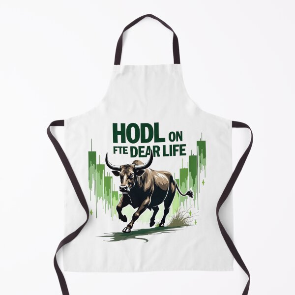 Item preview, Hodl On For The Dear Life Design For Traders designed and sold by UniqueDuoDesign.