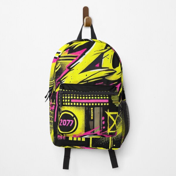 Artikelvorschau, Futuristischer Stil | Neongelbe und pinke Graffiti-Vibes entworfen und verkauft von NSB-Design.