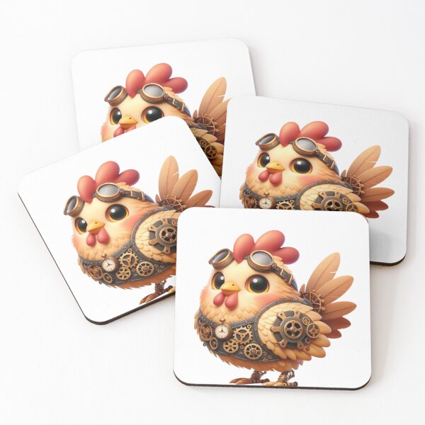 Item preview, Steampunk Buff Orpington Chicken designed and sold by Sillytoe.