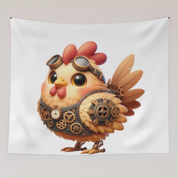 Item preview, Steampunk Buff Orpington Chicken designed and sold by Sillytoe.