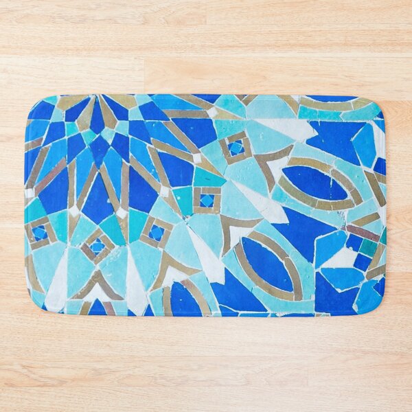 Item preview, Moroccan Tile - Zellige II Cobalt Offset designed and sold by TRVLR Designs.