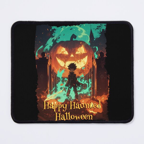 Item preview, Halloween boy in Haunted world - Anime Halloween design designed and sold by TheArtistOf2022.