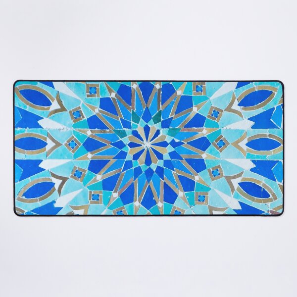Item preview, Moroccan Tile - Zellige II Cobalt Offset designed and sold by TRVLR Designs.