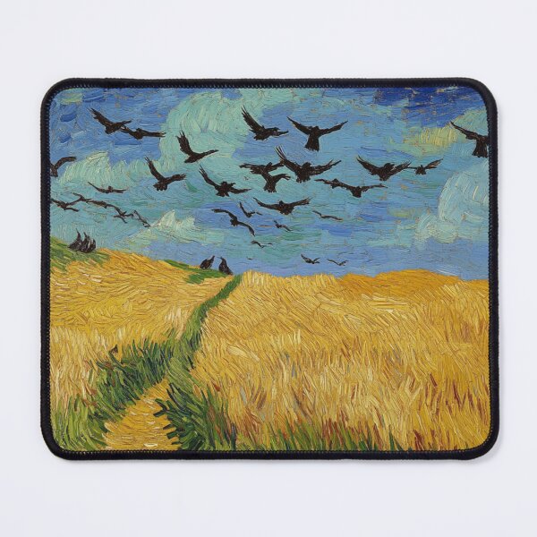 Item preview, Wheat Field and Crows designed and sold by melikekoc.
