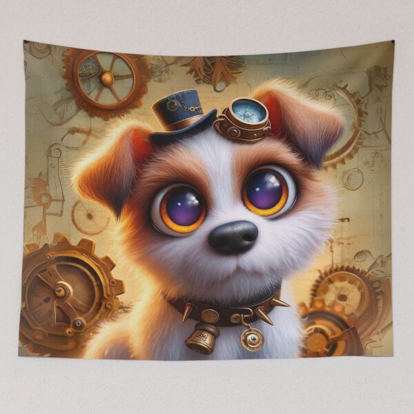 Item preview, Steampunk Bull and Terrier designed and sold by Sillytoe.