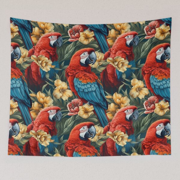Item preview, Scarlet Macaws designed and sold by pinkal.