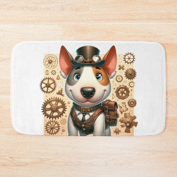 Item preview, Steampunk Bull Terrier designed and sold by Sillytoe.