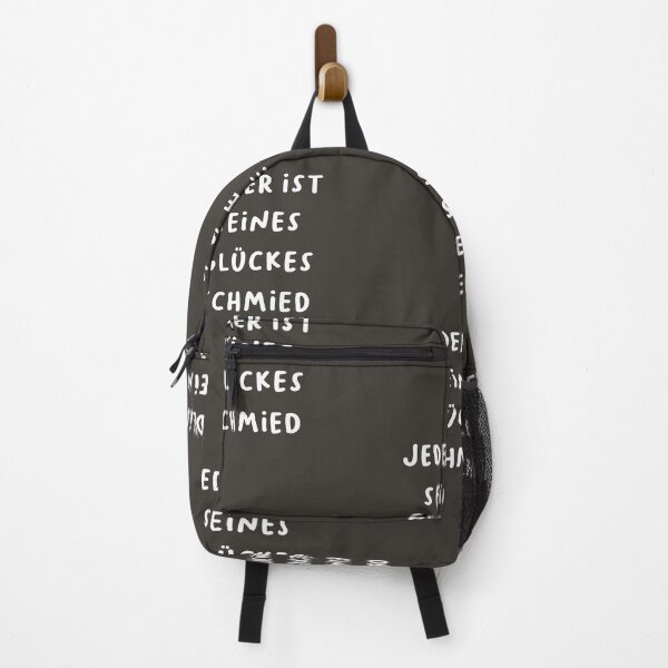 Item preview, "Jeder ist seines Glückes Schmied." (Everyone is the blacksmith of their own fortune.) | German Phrases | Minimalist Design designed and sold by RM-Journey.